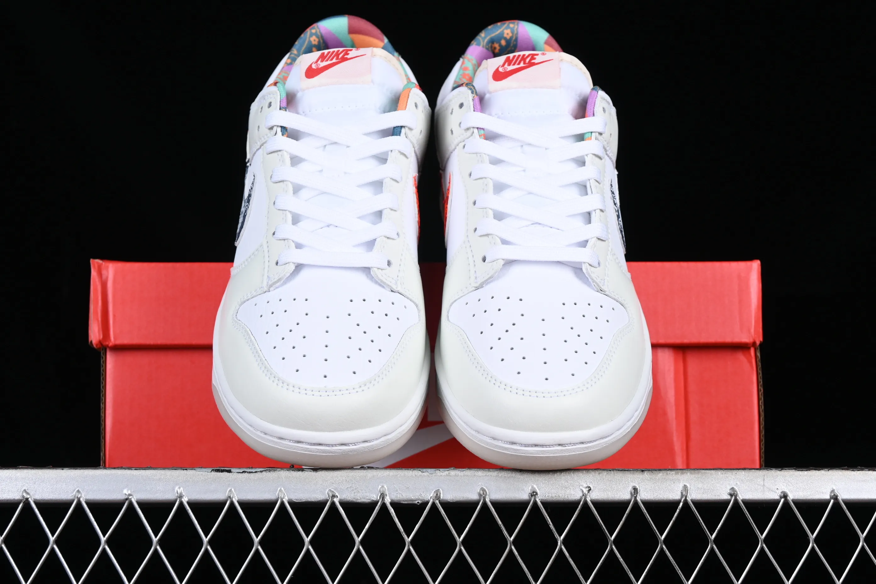 All Categories Nk SB Dunk Series Nk SB Dunk Low Low-top Shoes Nk Dunk Low "Paisley" New Cashew Flower SB Low-top Casual Sports Skateboard Shoes FN8913-141